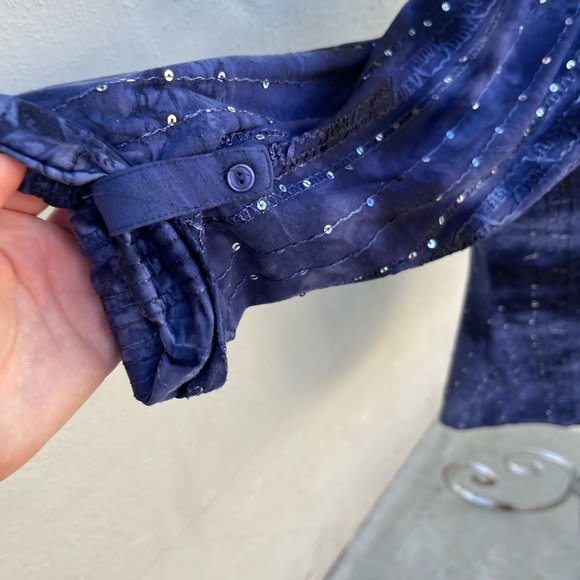 Dressbarn blue top size 2X - Picture 4 of 6